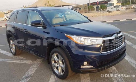 Buy Import Toyota Highlander Blue Car in Import - Dubai in Agalega Islands Buy Import Toyota Highlander Blue Car in Import - Dubai in Agalega Islands