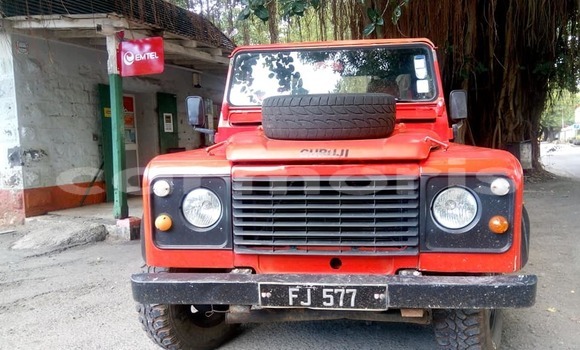 Buy Used Land Rover Defender Red Car in Grand Baie–Montagne Goyaves in Rodrigues