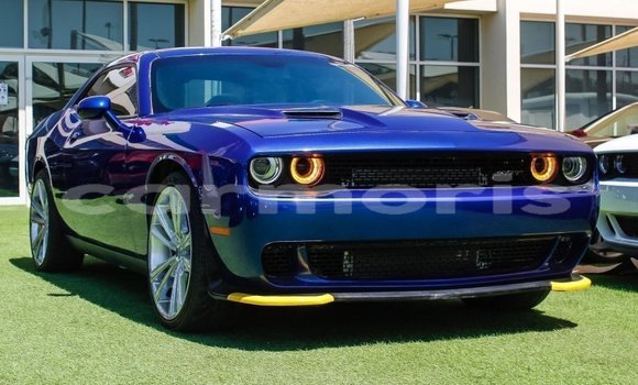 Buy Import Dodge Challenger Blue Car in Import - Dubai in Agalega Islands