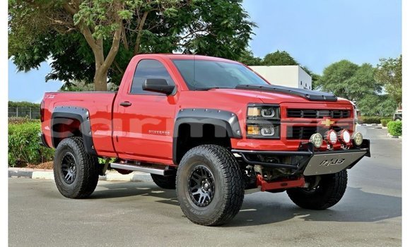 Buy Import Chevrolet Silverado Red Car in Import - Dubai in Agalega Islands