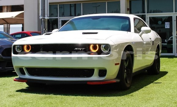 Buy Import Dodge Challenger White Car in Import - Dubai in Agalega Islands