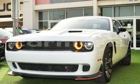 Buy Import Dodge Challenger White Car in Import - Dubai in Agalega Islands