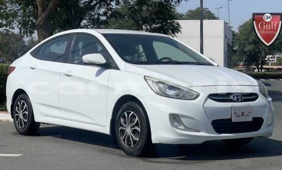 Buy Import Hyundai Accent White Car in Import - Dubai in Agalega Islands