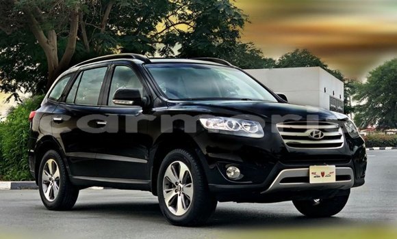 Buy Import Hyundai Santa Fe Black Car in Import - Dubai in Agalega Islands