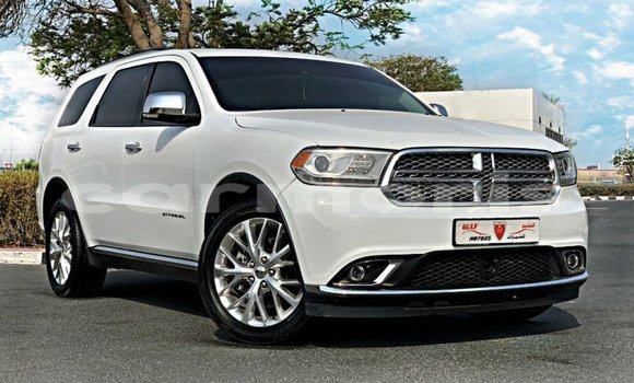 Buy Import Dodge Durango White Car in Import - Dubai in Agalega Islands