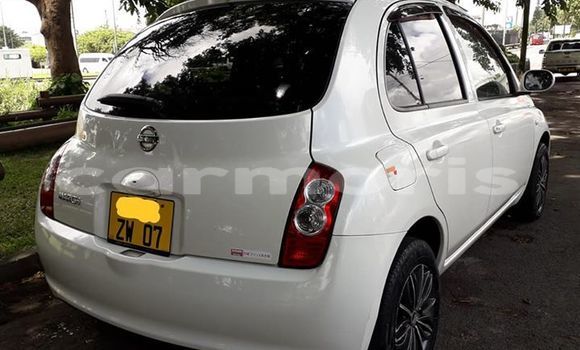 Buy Used Nissan March White Car in Vacoas–Phoenix in Plaines Wilhems District Buy Used Nissan March White Car in Vacoas–Phoenix in Plaines Wilhems District