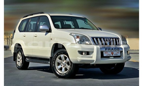 Buy Import Toyota Prado White Car in Import - Dubai in Agalega Islands
