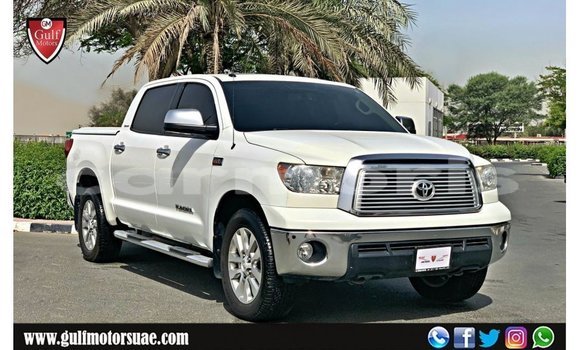 Buy Import Toyota Tundra White Car in Import - Dubai in Agalega Islands