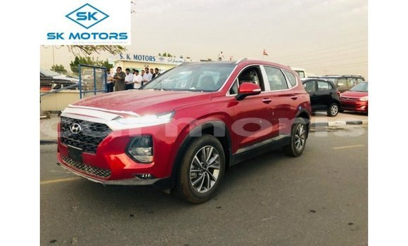 Buy Import Hyundai Santa Fe Red Car in Import - Dubai in Agalega Islands