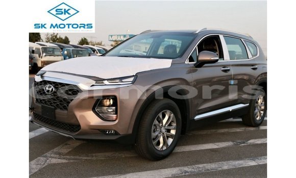 Buy Import Hyundai Santa Fe Brown Car in Import - Dubai in Agalega Islands