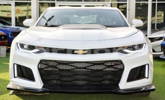Buy Import Chevrolet Camaro White Car in Import - Dubai in Agalega Islands
