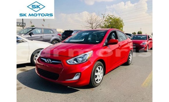 Buy Import Hyundai Accent Red Car in Import - Dubai in Agalega Islands