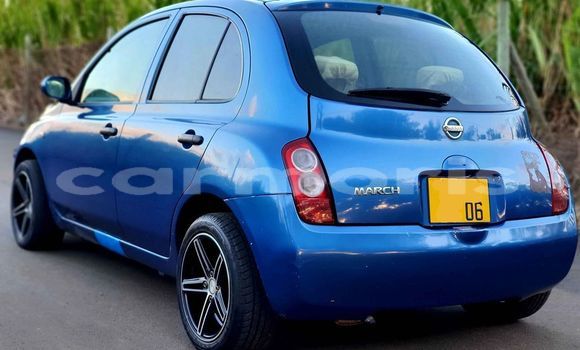 Buy Used Nissan March Blue Car in Rivière du Rempart in Rivière du Rempart District Buy Used Nissan March Blue Car in Rivière du Rempart in Rivière du Rempart District