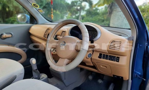 Buy Used Nissan March Blue Car in Rivière du Rempart in Rivière du Rempart District Buy Used Nissan March Blue Car in Rivière du Rempart in Rivière du Rempart District