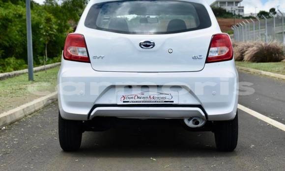 Buy Used Datsun GO White Car in Amitié–Gokhoola in Rivière du Rempart District Buy Used Datsun GO White Car in Amitié–Gokhoola in Rivière du Rempart District