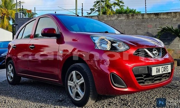 Buy Used Nissan Micra Red Car in Baie du Cap in Savanne District