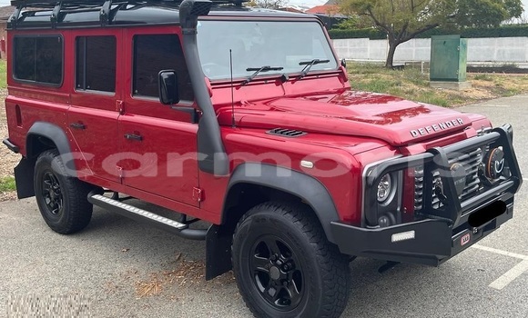 Buy Used Land Rover Defender Red Car in Port Louis in Port Louis District