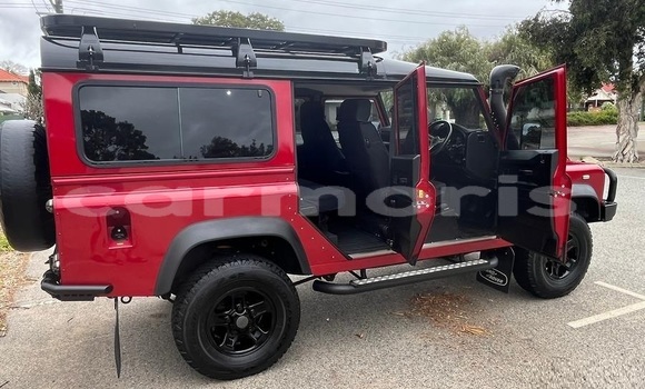 Buy Used Land Rover Defender Red Car in Port Louis in Port Louis District Buy Used Land Rover Defender Red Car in Port Louis in Port Louis District