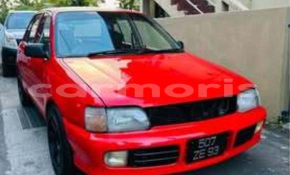 Buy Used Toyota Starlet Red Car in Port Louis in Port Louis District