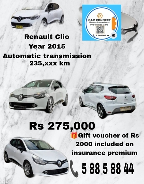 Big with watermark renault clio plaines wilhems district quatre bornes 7501
