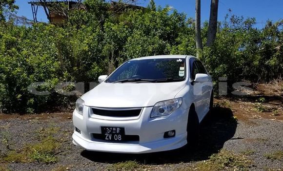 Buy Used Toyota Axio White Car in Port Louis in Port Louis District Buy Used Toyota Axio White Car in Port Louis in Port Louis District