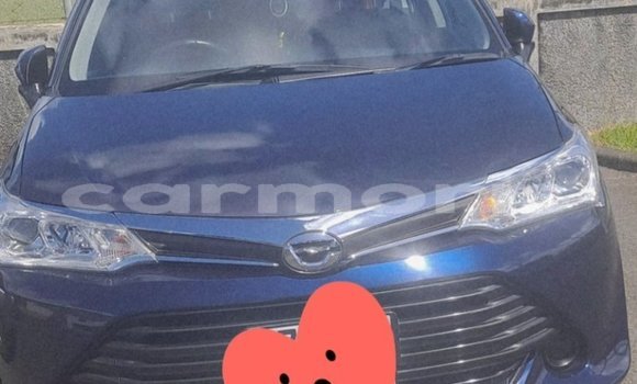 Buy Used Toyota Axio Blue Car in Triolet in Pamplempousses