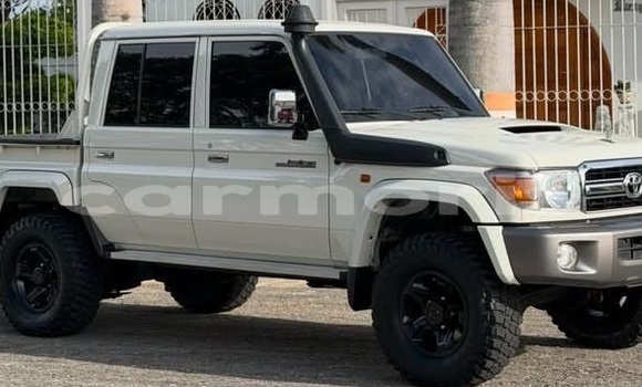 Buy Used Toyota Land Cruiser White Car in Bel Ombre in Savanne