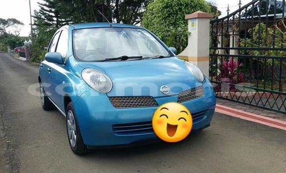Buy Used Nissan March Blue Car in Port Louis in Port Louis District